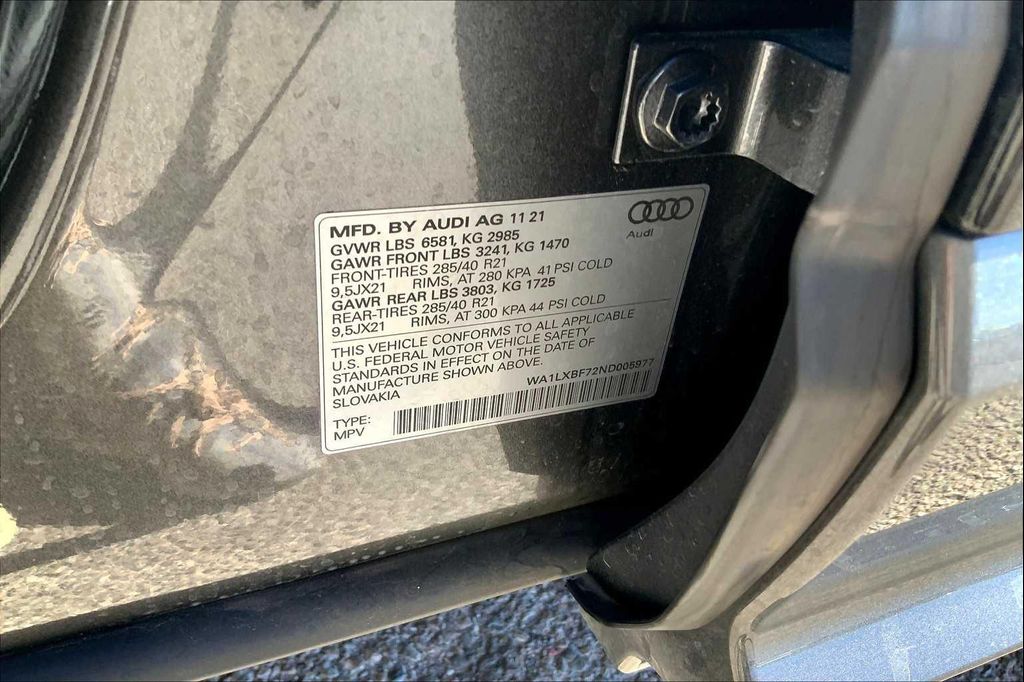 2022 AUDI Q7 55 PREMIUM PLUS — миниатюра 32