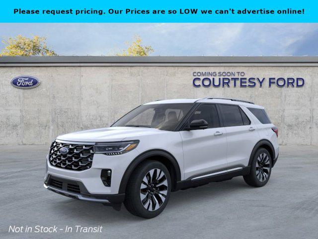 New 2026 Ford Explorer Platinum