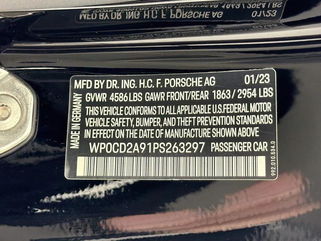 صورة مصغرة 41 لـ 2023 Porsche 911 TURBO S CABRIOLET