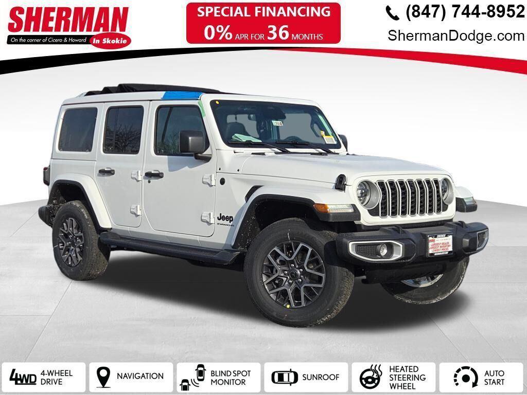 New 2026 Jeep Wrangler 4-Door Sahara 4x4