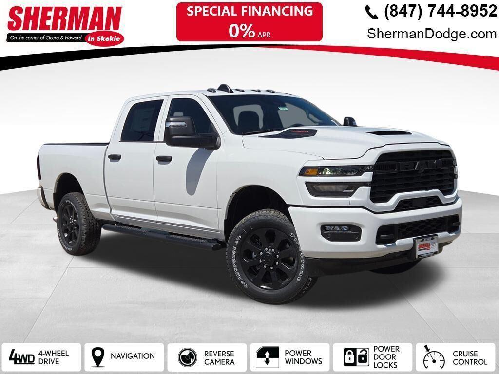 New 2026 RAM 2500 Black Express Crew Cab 4x4 6'4' Box