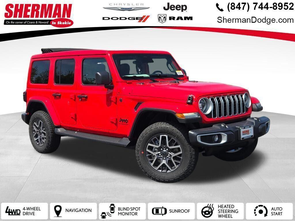 New 2026 Jeep Wrangler 4-Door Sahara 4x4