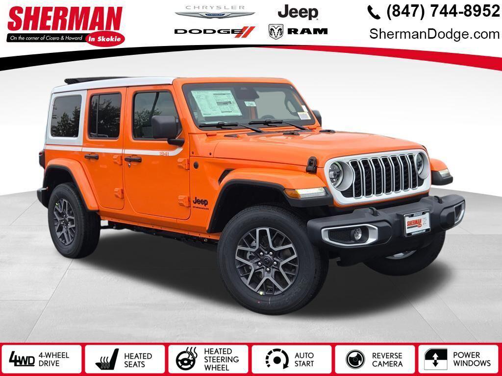 New 2026 Jeep Wrangler 4-Door Sahara 4x4