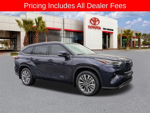 New 2026 Toyota Highlander Platinum