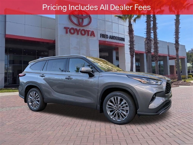 New 2026 Toyota Highlander Platinum