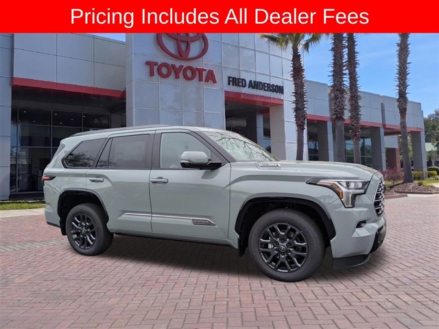 New 2026 Toyota Sequoia Platinum