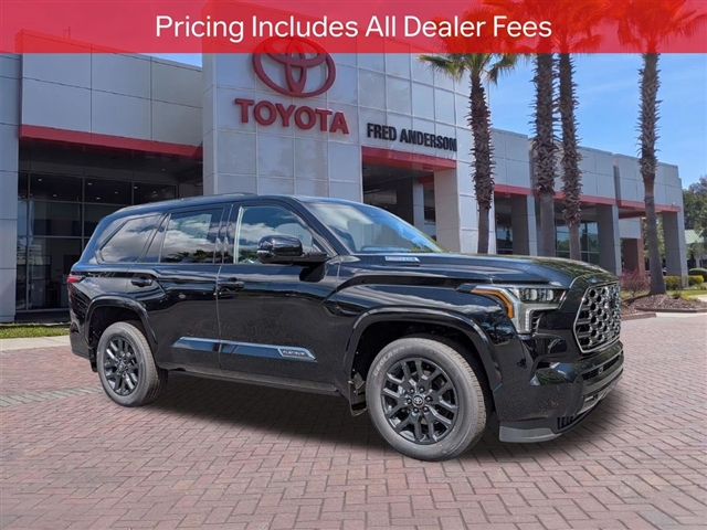 New 2026 Toyota Sequoia Platinum