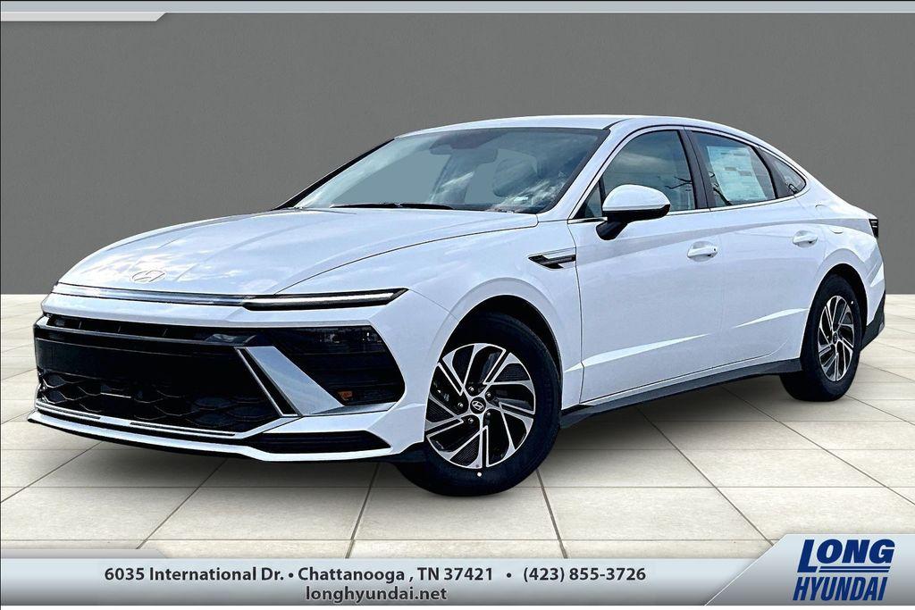 New 2026 Hyundai SONATA Hybrid Blue