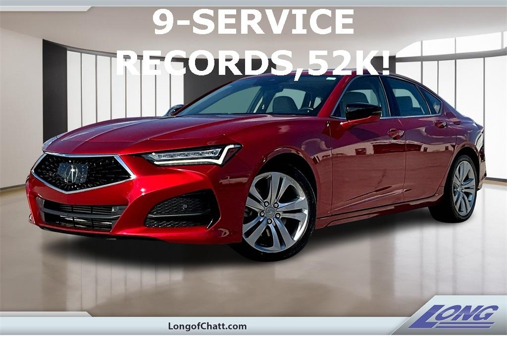 Used 2021 Acura TLX Technology