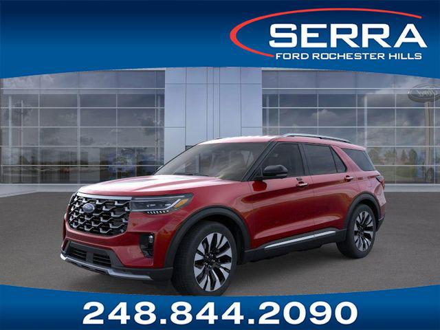 New 2026 Ford Explorer Platinum