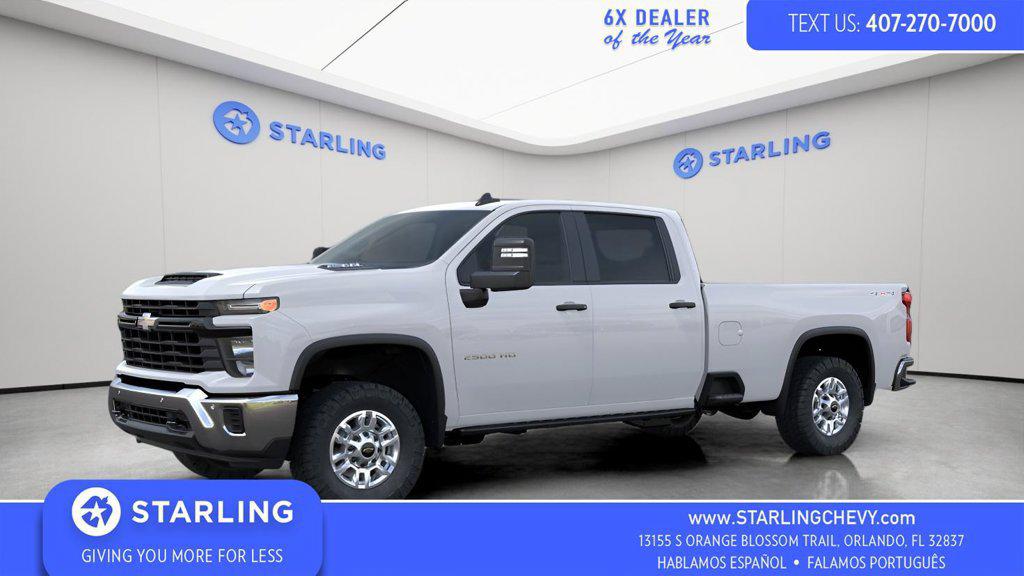 New 2026 Chevrolet Silverado 2500 Crew Cab, Long Bed, WT, 4WD