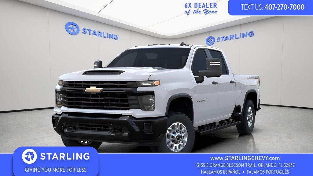New 2026 Chevrolet Silverado 2500 Crew Cab, Standard Bed, WT, 4WD