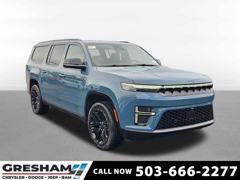 New 2026 Jeep Grand Wagoneer L Limited Reserve 4x4