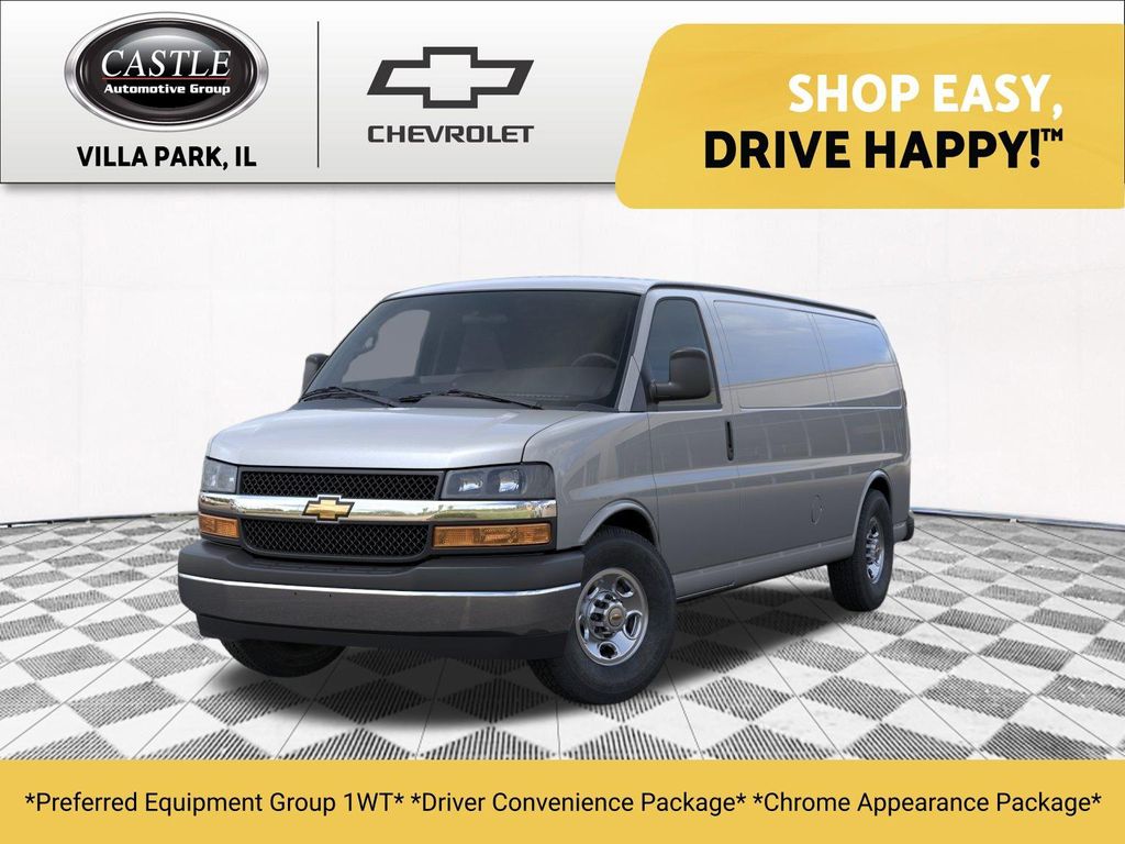 New 2026 Chevrolet Express 3500 3500 Extended Wheelbase, WT, RWD