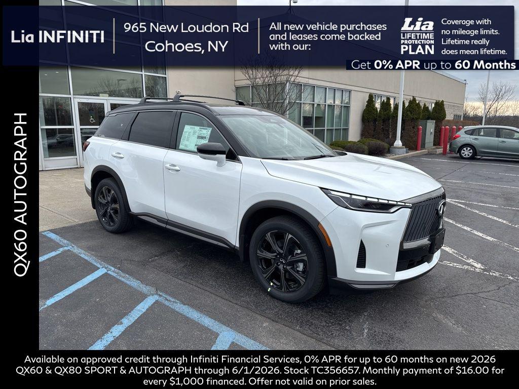 New 2026 INFINITI QX60 AUTOGRAPH