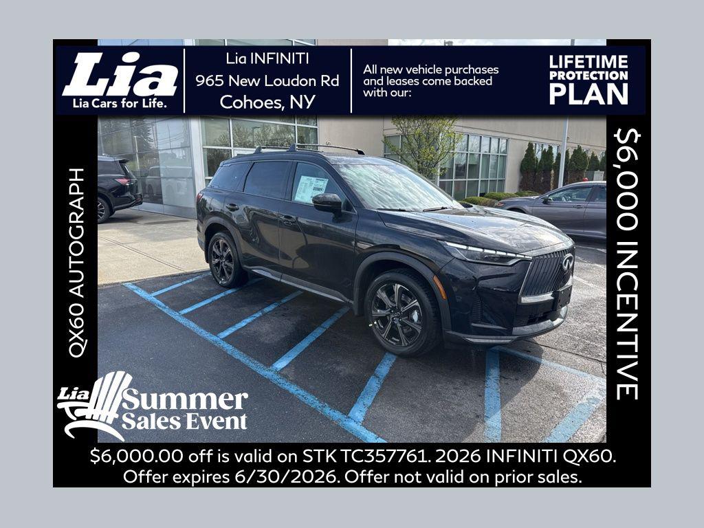 New 2026 INFINITI QX60 AUTOGRAPH