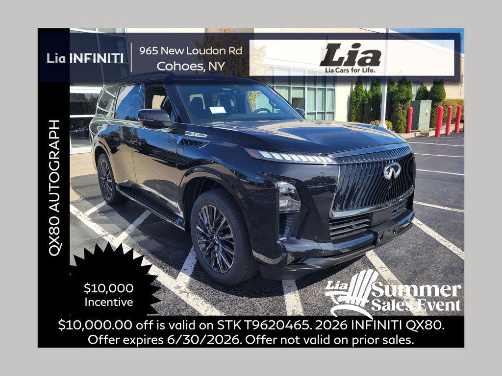 New 2026 INFINITI QX80 AUTOGRAPH AWD