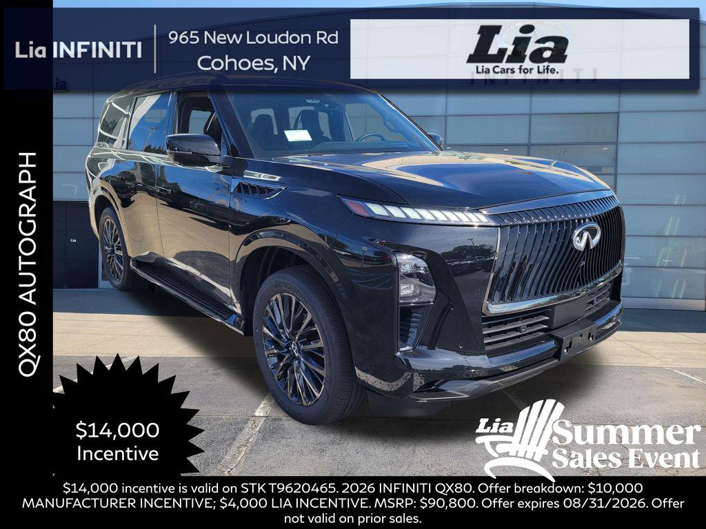 New 2026 INFINITI QX80 AUTOGRAPH AWD