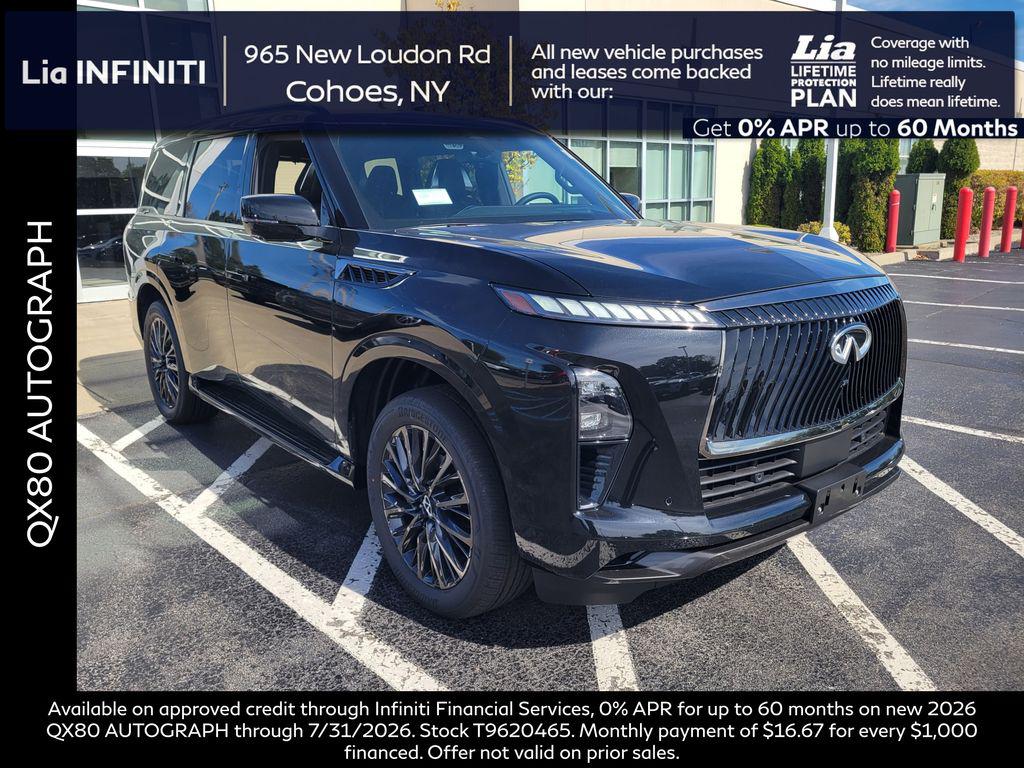 New 2026 INFINITI QX80 AUTOGRAPH AWD