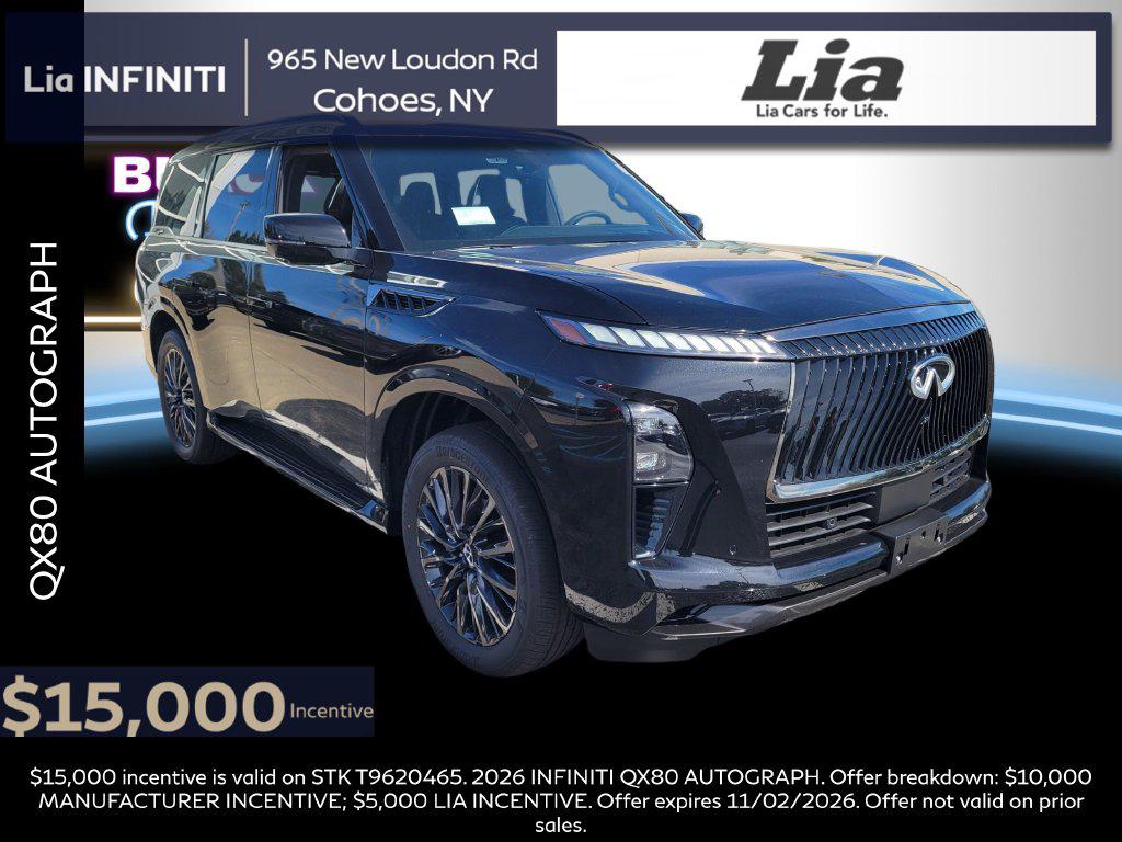 New 2026 INFINITI QX80 AUTOGRAPH AWD