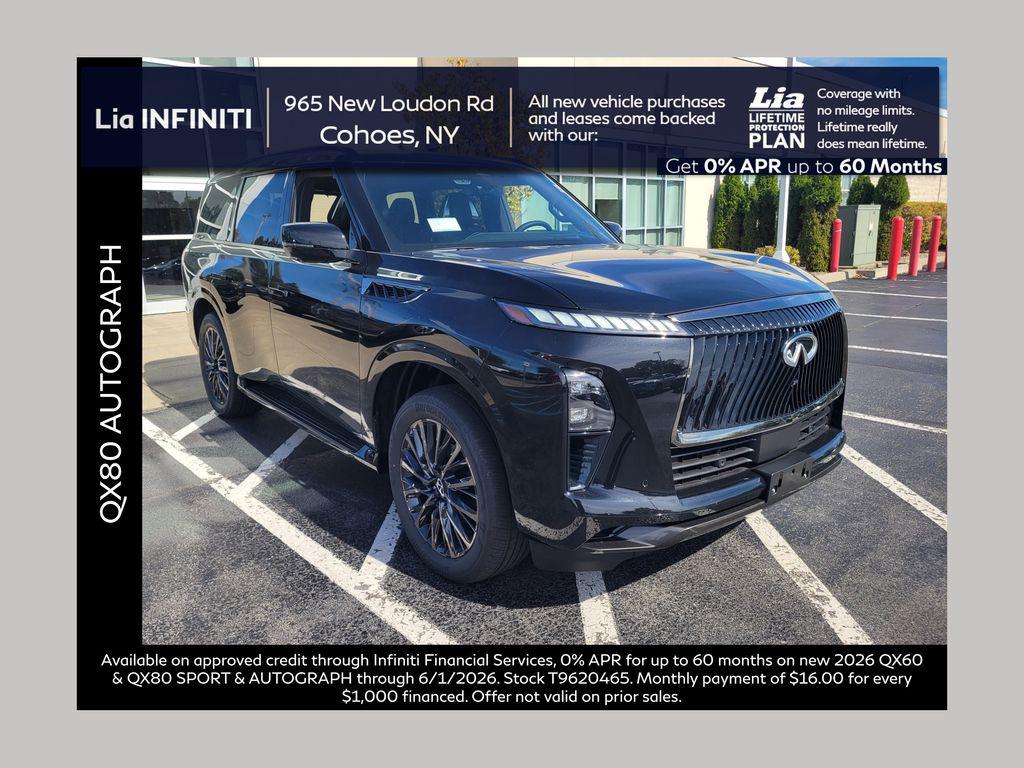 New 2026 INFINITI QX80 AUTOGRAPH AWD
