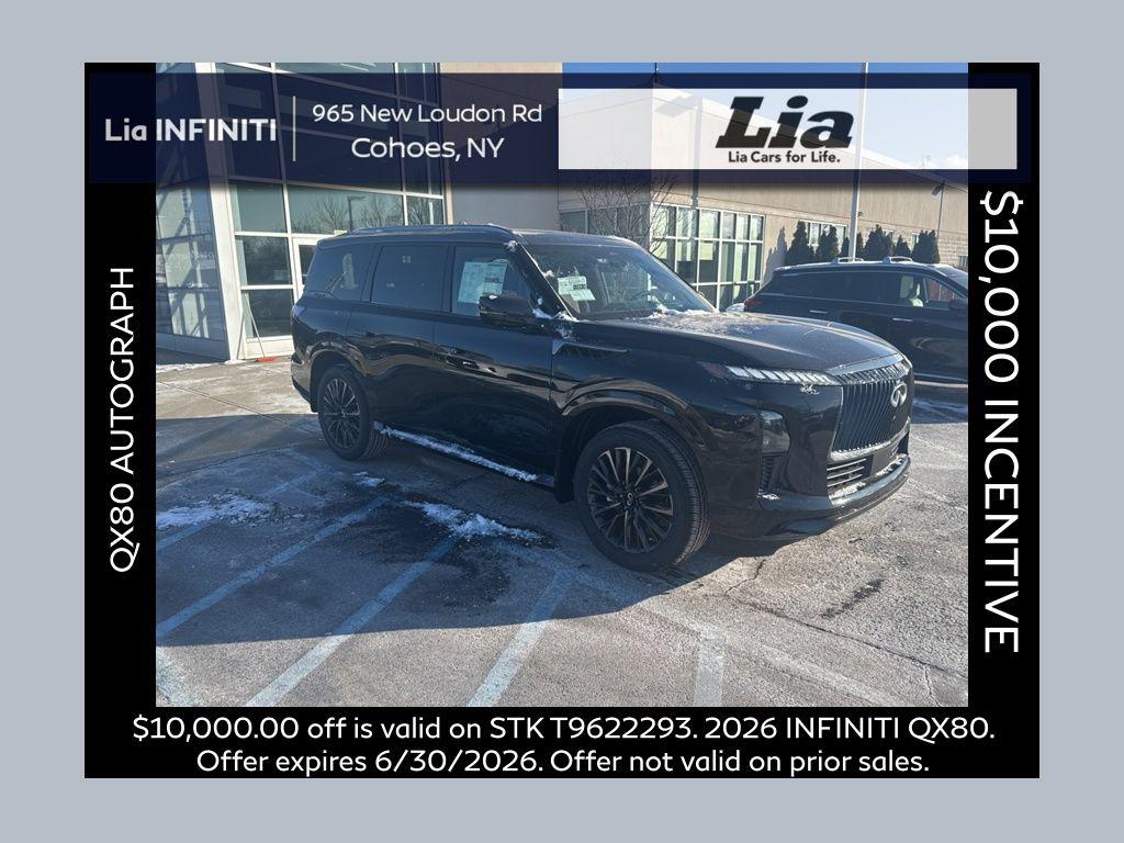 New 2026 INFINITI QX80 AUTOGRAPH AWD