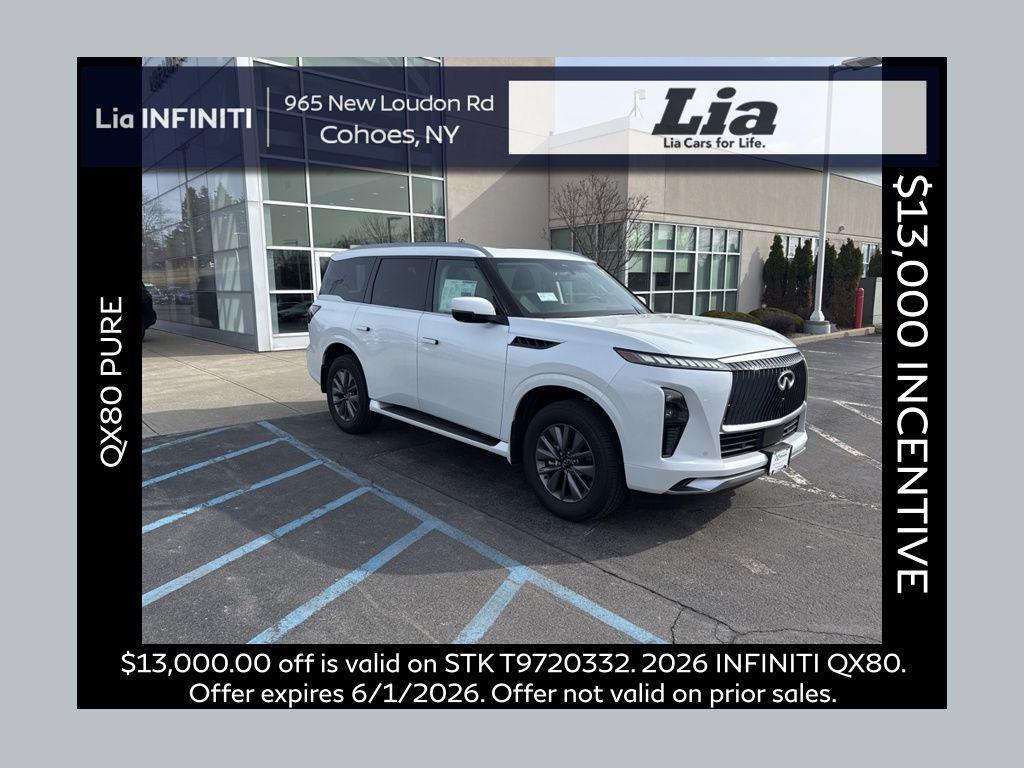 New 2026 INFINITI QX80 PURE AWD