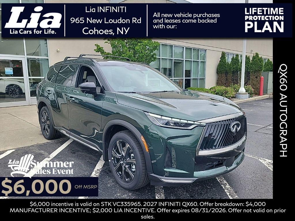 New 2027 INFINITI QX60 AUTOGRAPH