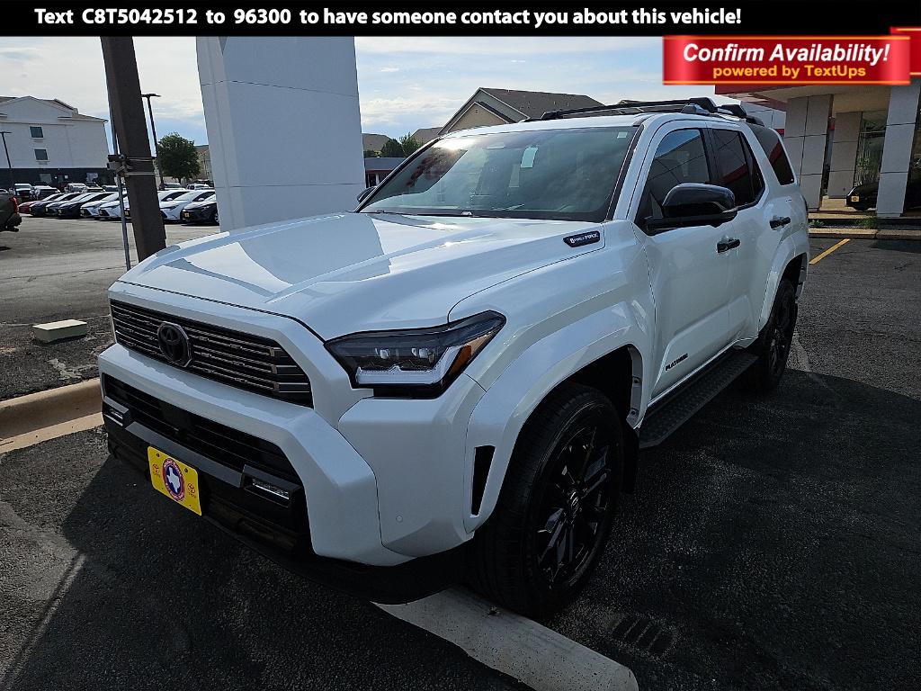 New 2026 Toyota 4Runner Hybrid Platinum