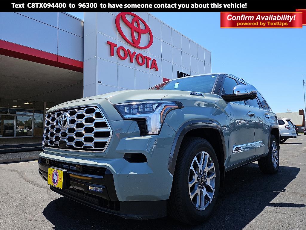 New 2026 Toyota Sequoia 1794 Edition