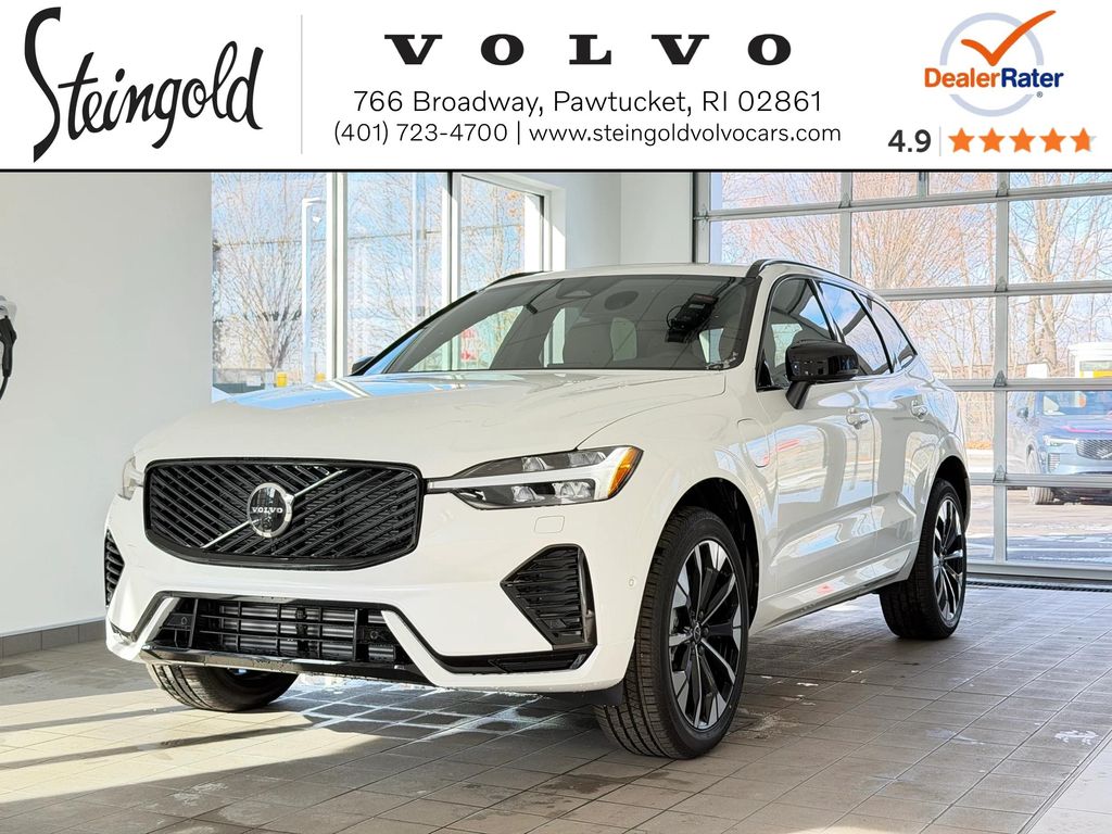 New 2026 Volvo XC60 Plug-In Hybrid Plus, T8 AWD Electric/Gasoline, Dark