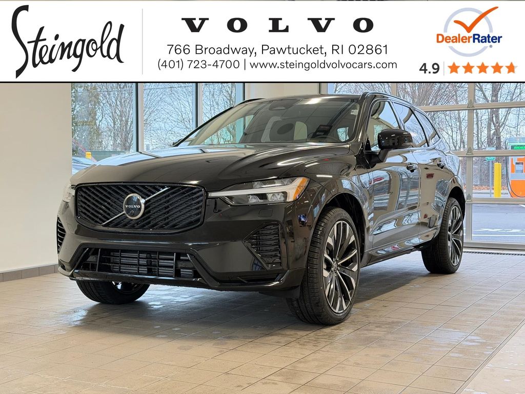 New 2026 Volvo XC60 Plug-In Hybrid Ultra, T8 AWD Electric/Gasoline, Dark