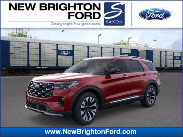New 2026 Ford Explorer Platinum