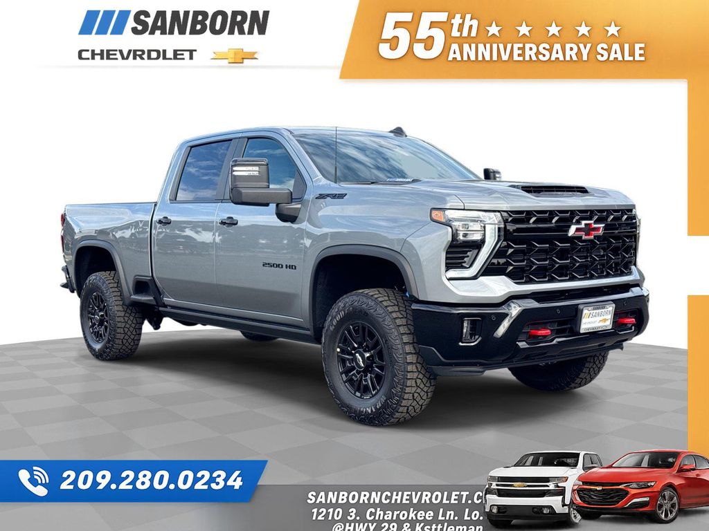 New 2026 Chevrolet Silverado 2500 Crew Cab, Standard Bed, XR2, 4WD