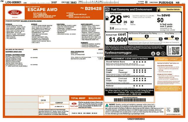 2023 Ford Escape Active