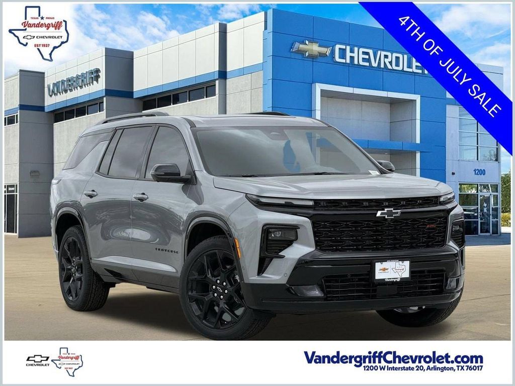 New 2026 Chevrolet Traverse RS