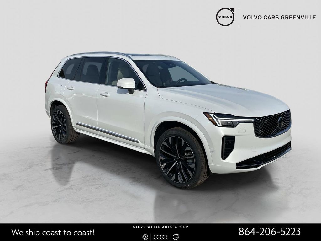 New 2026 Volvo XC90 Ultra, B6 AWD Gas (mild hybrid), Gasoline, Bright, 7 Seats
