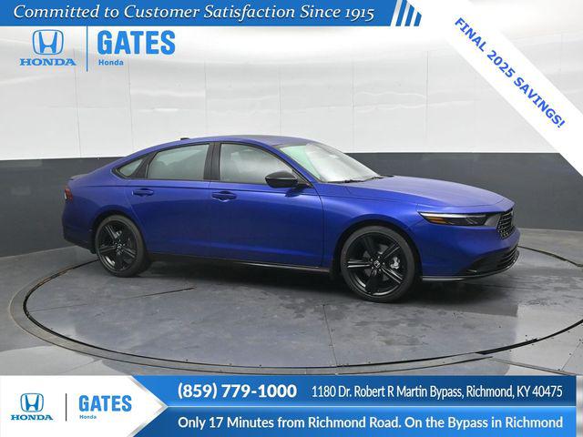 New 2025 Honda Accord Hybrid Sport-L