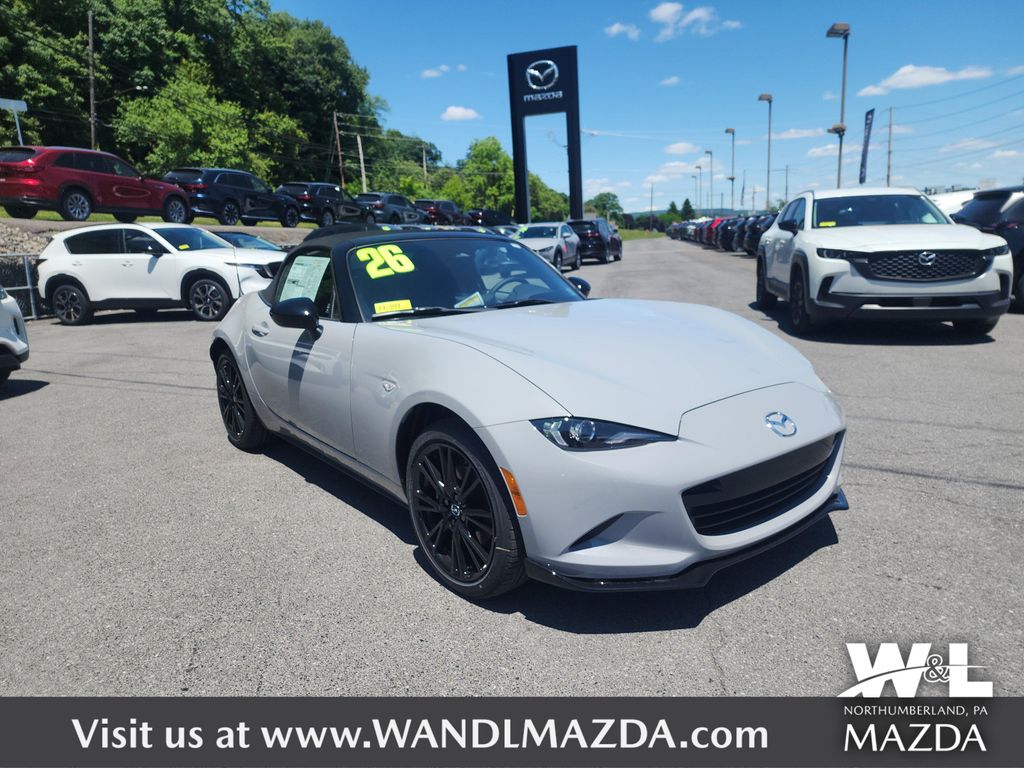 New 2026 Mazda MX-5 Miata Club