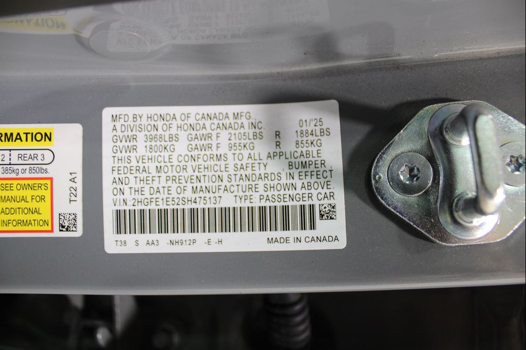 صورة مصغرة 36 لـ 2025 Honda CIVIC SI BASE