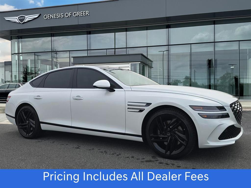 New 2026 Genesis G80 3.5T Prestige Black AWD