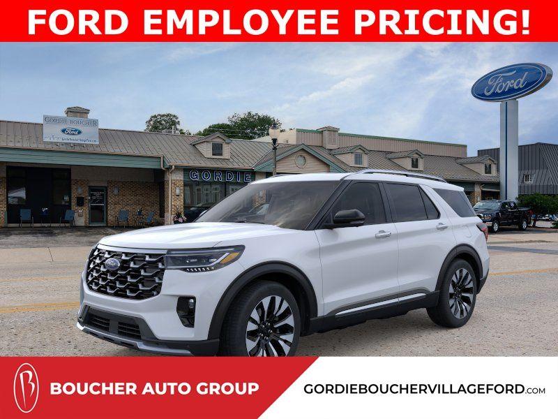 New 2026 Ford Explorer Platinum