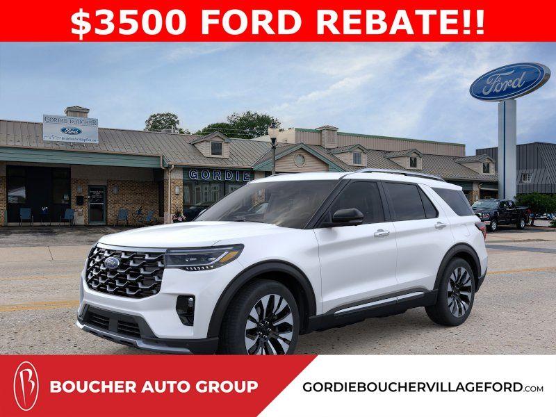 New 2026 Ford Explorer Platinum