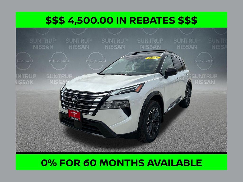 New 2026 Nissan Rogue Platinum