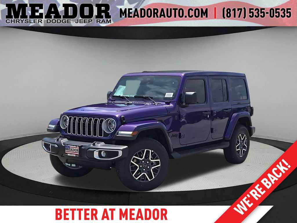 New 2026 Jeep Wrangler 4-Door Sahara 4x4