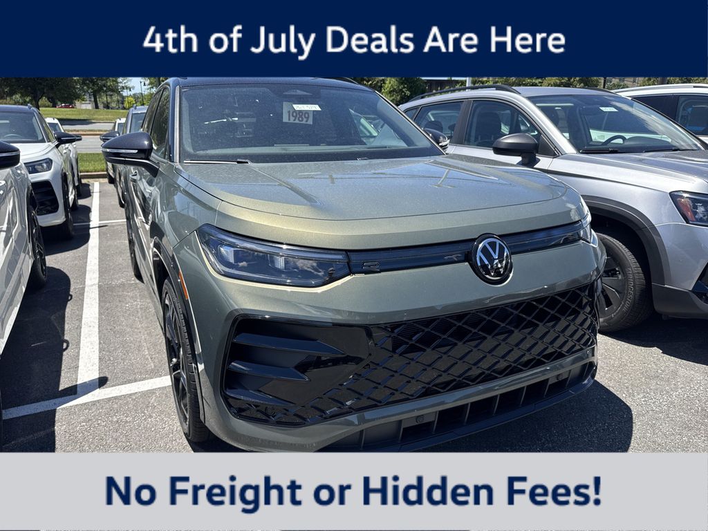 New 2026 Volkswagen Tiguan 2.0T SE R-Line Black