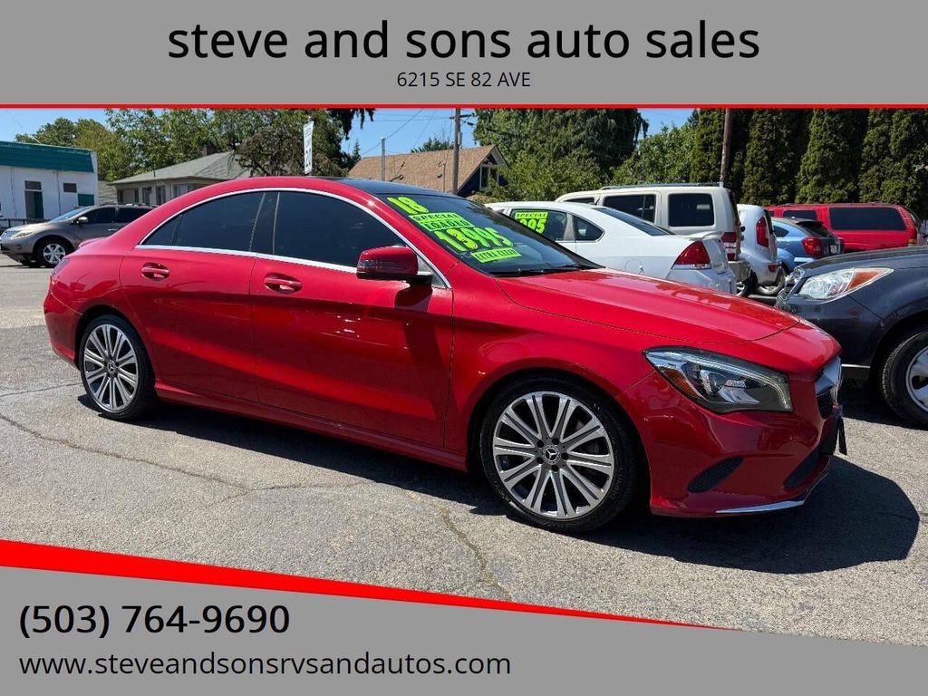 Used 2018 Mercedes-Benz CLA 250 Base