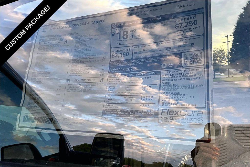 2026 RAM 1500 BIG HORN/LONE STAR — миниатюра 14