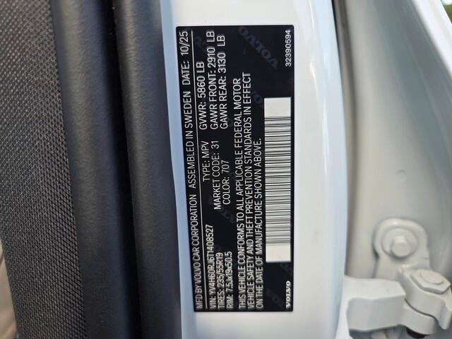 2026 Volvo XC60 PLUG-IN HYBRID T8 CORE — миниатюра 14