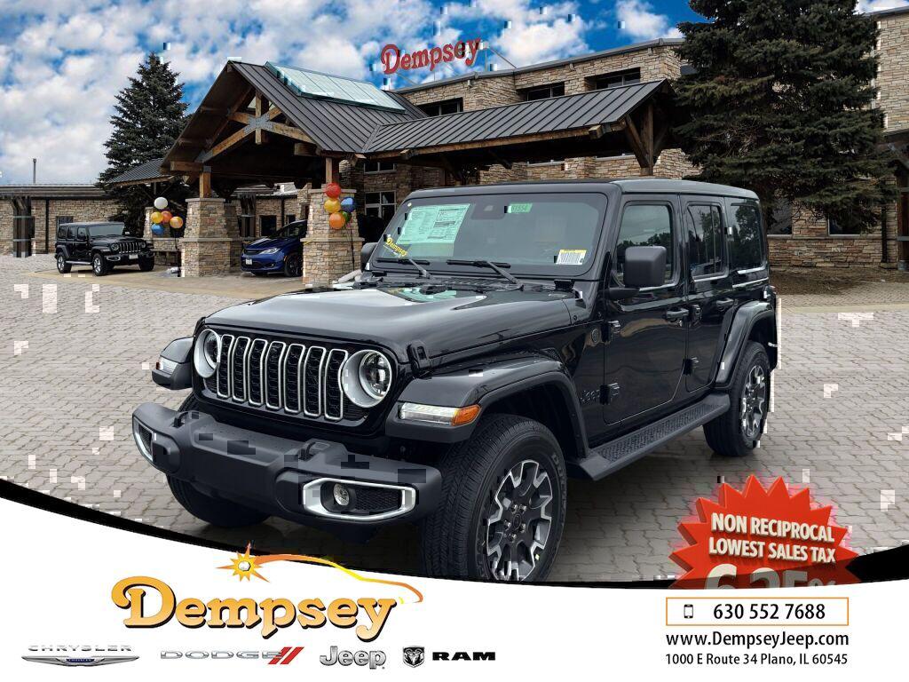 New 2025 Jeep Wrangler 4-Door Sahara 4x4